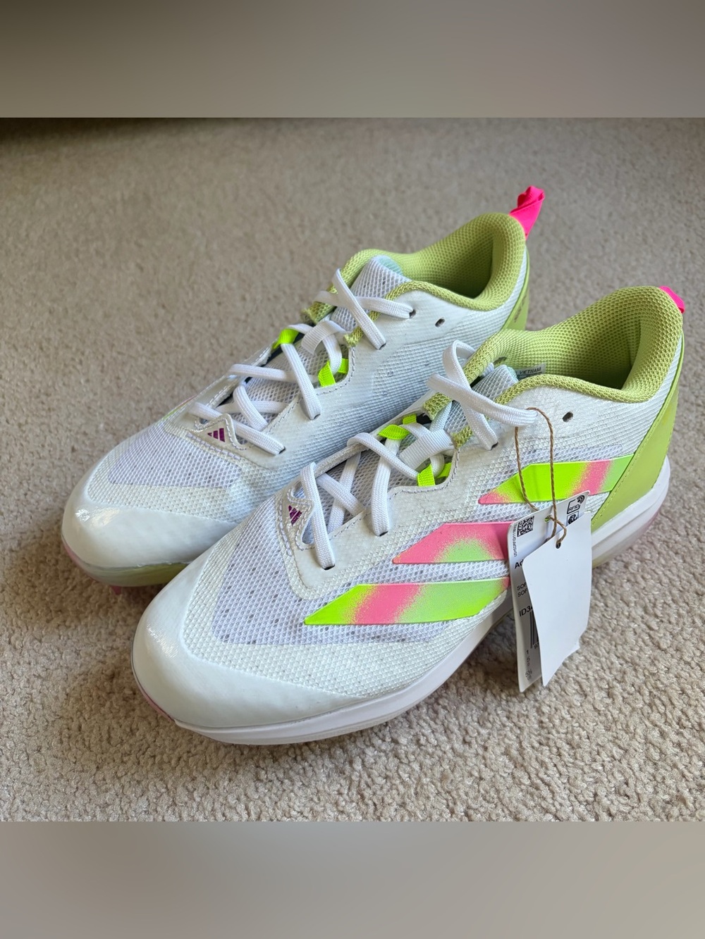 Adidas Adizero Instinct Sis Bates Youth Girls Sz 5.5 Softball Cleats ID3478 NWT